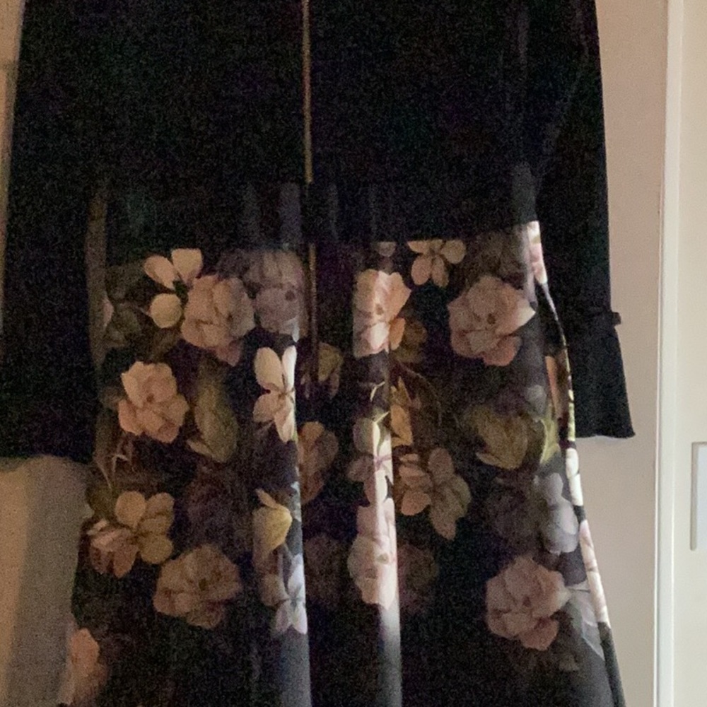 NWT TED BAKER London Nerida Opal Floral Printed Skirted dress - Picture 5 of 15